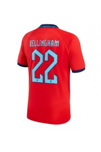 Fotbalové Dres Anglie Jude Bellingham #22 Venkovní Oblečení MS 2022 Krátký Rukáv